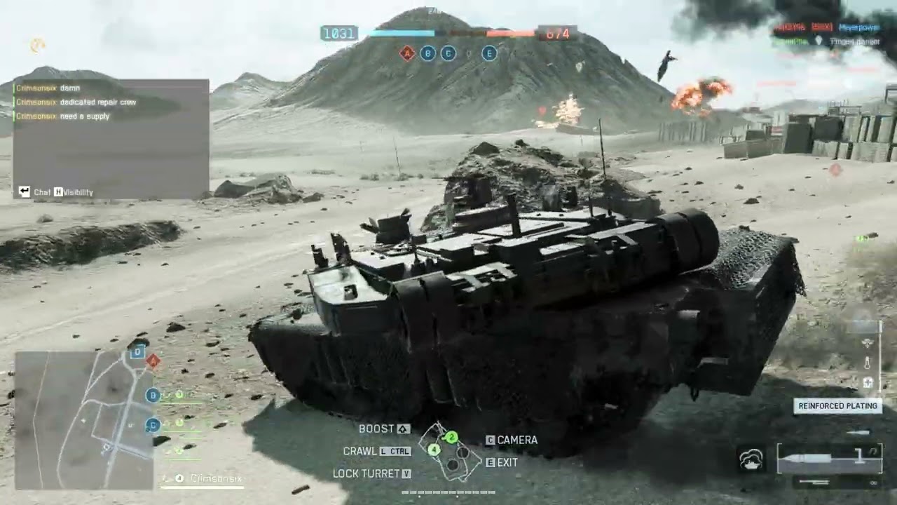 Battlefield 6 M1A2 SEPv3 Tank gameplay