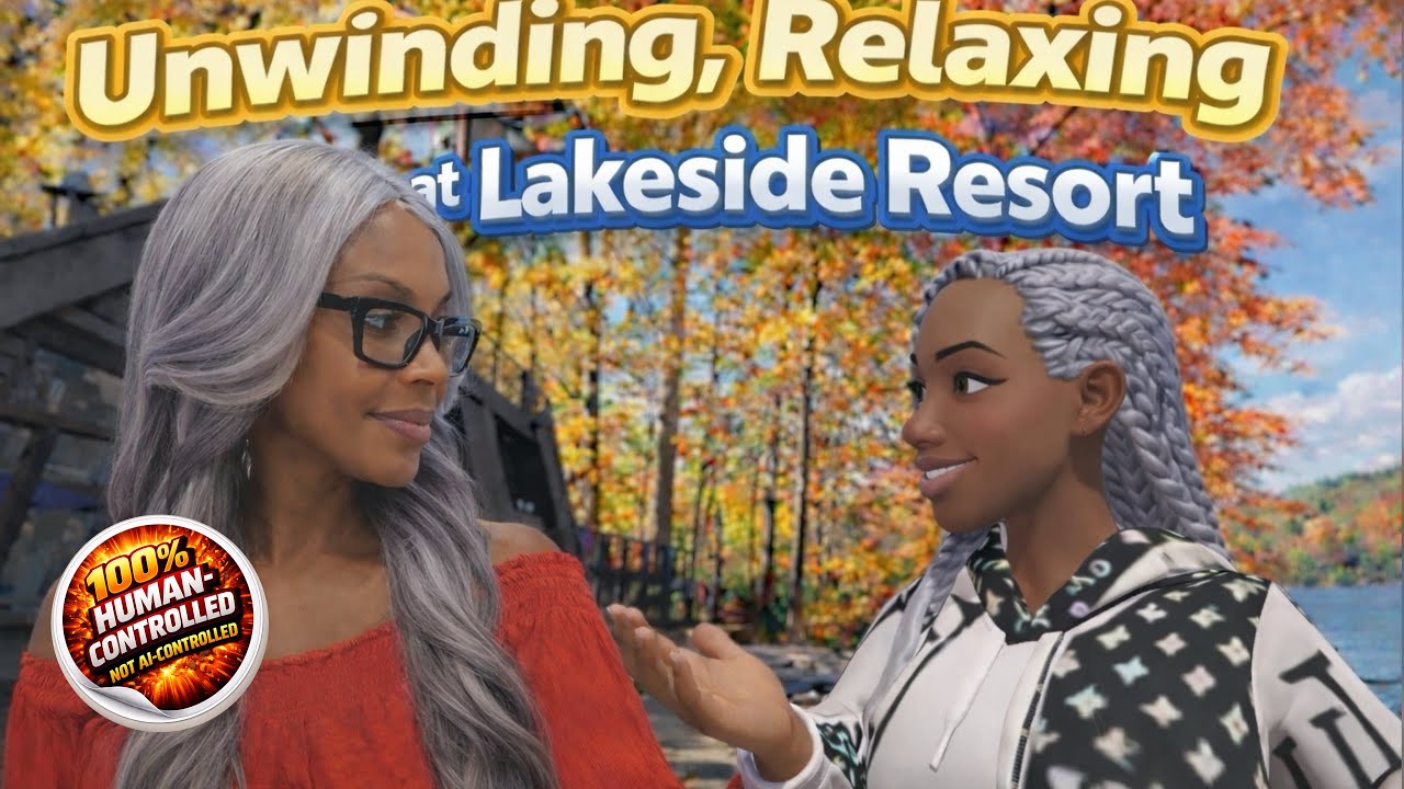  “Unwinding at a Lakeside Resort in Meta Horizon” as my Avatar 