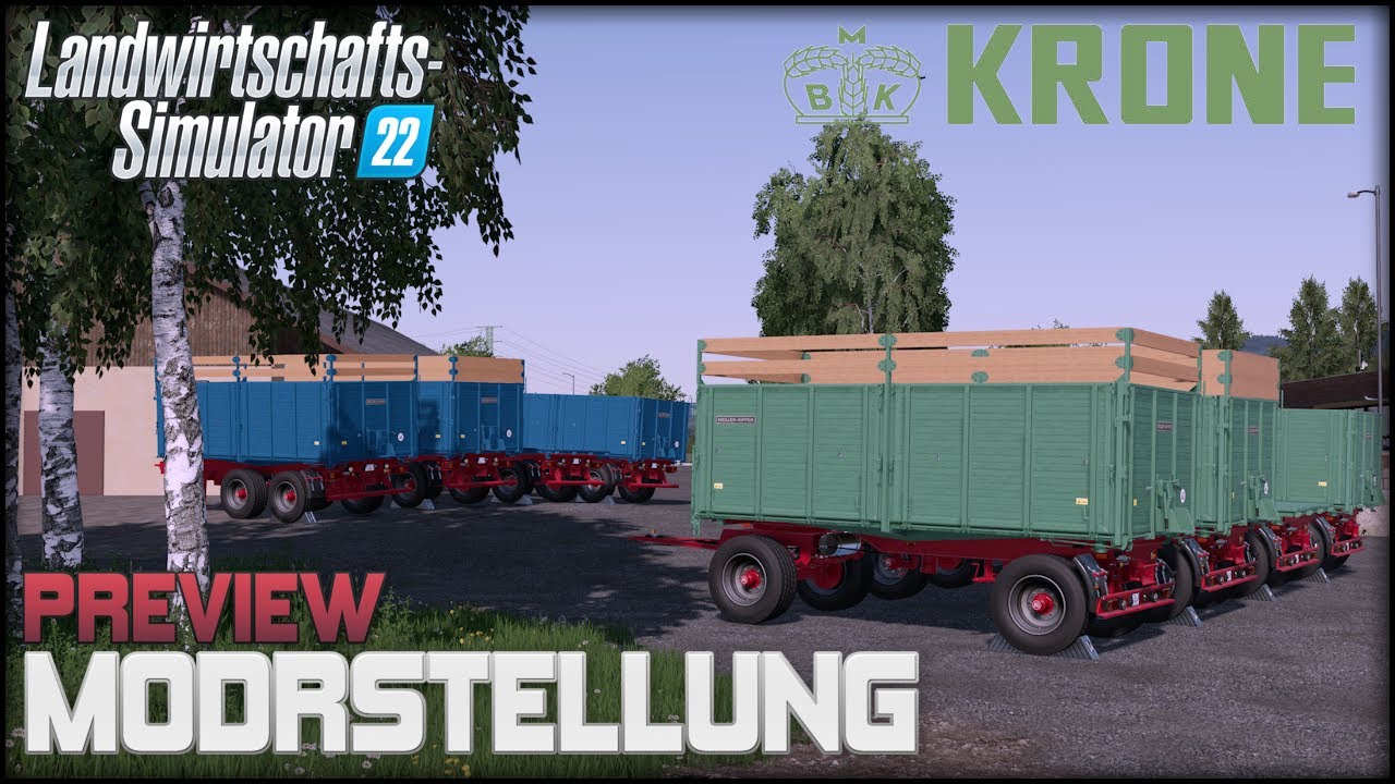 LS22 KRONE Kipper für KONSOLEROS mit AUTOLOAD mal anders