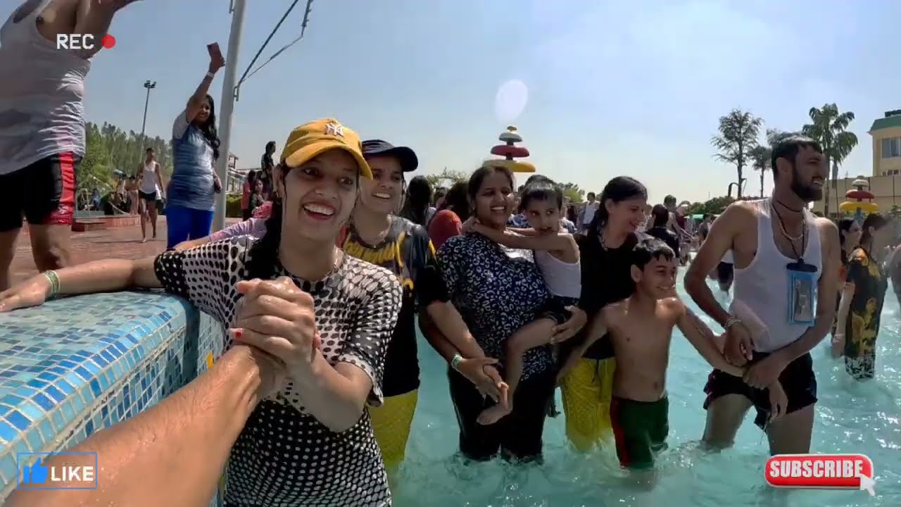 Crystal world water park with family part-1