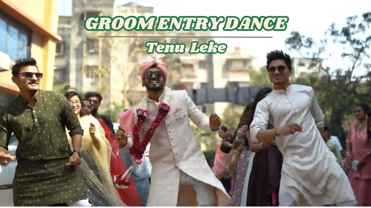 Groom Entry Dance | Tenu Leke Main Jawanga | Dance Performance | BookEventz