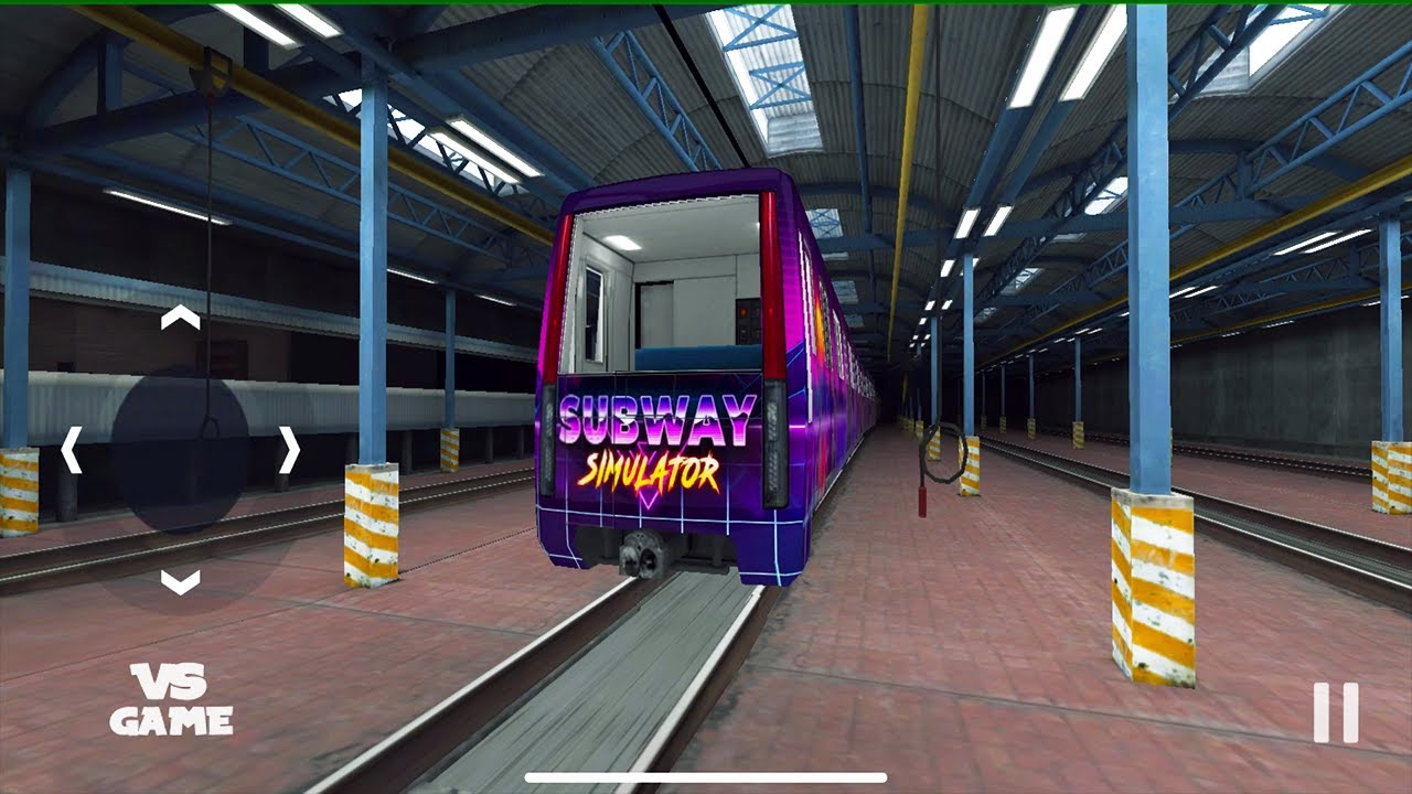 New Subway Train With Graffiti | Subway Simulator 3D NEW UPDATE Android Gameplay