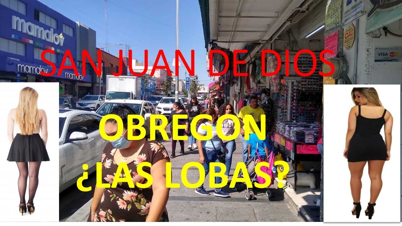 GUADALAJARA SAN JUAN DE DIOS , LAS LOBAS , OBREGON .WALK SAN JUAN DE DIOS JALISCO  MEXICO
