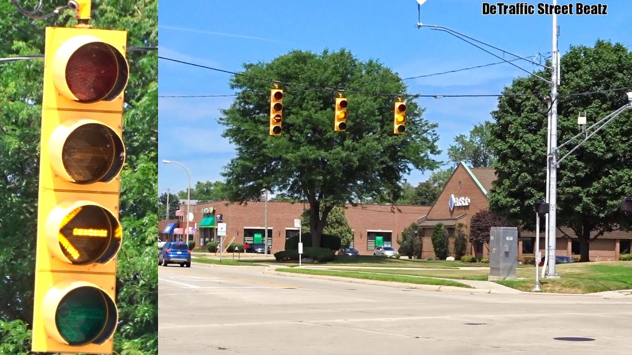 Flashing Yellow Left Turn Arrow Traffic Lights | Greater Mack & 9 Mile Rd