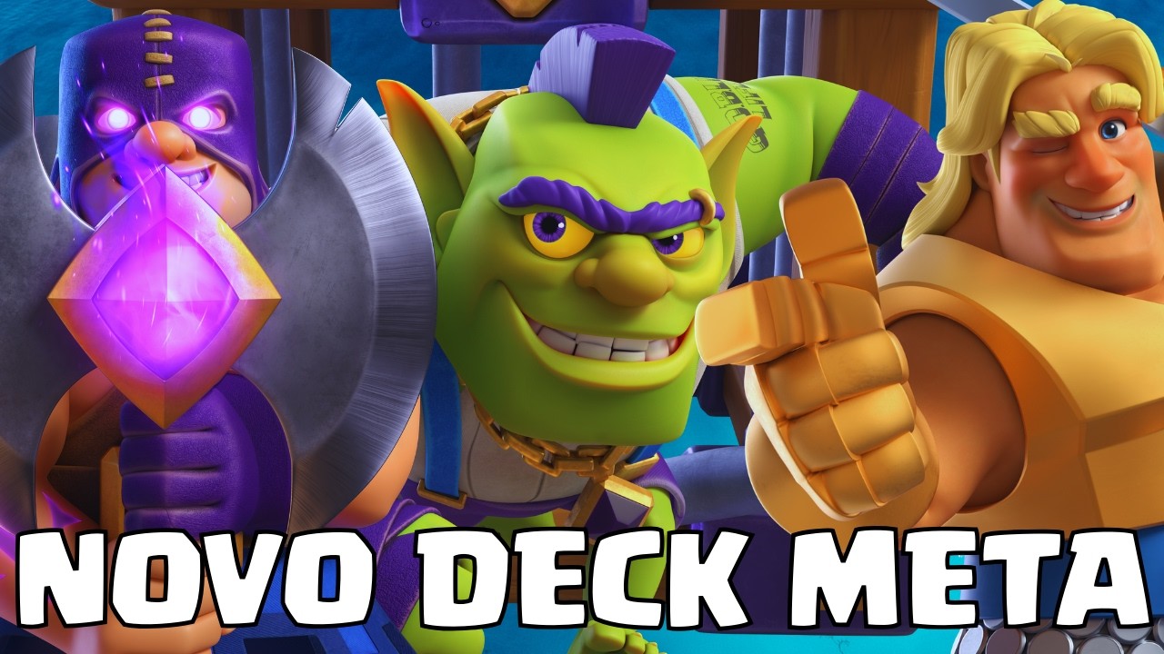 😮 SPLASHYARD ESTÁ DE VOLTA! ESSA NOVA VARIAÇÃO ESTÁ DOMINANDO O META DO JOGO! - Clash Royale