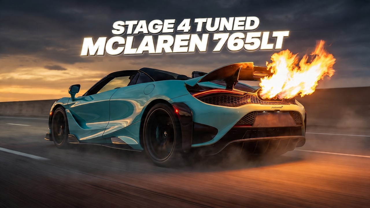 Lamborghini Huracan STO и McLaren 765LT, доработанные компанией Stage 4 Tuning.