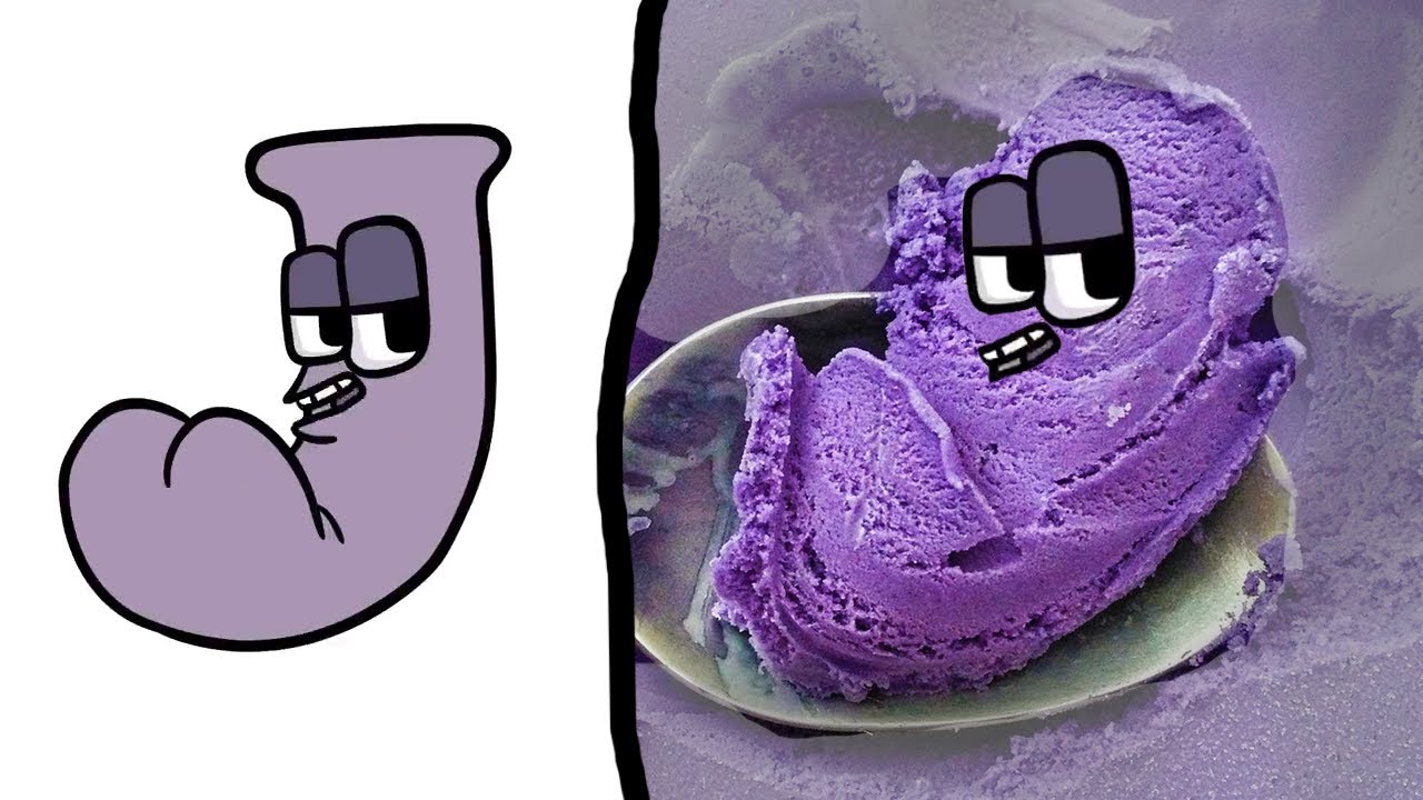 REAL LIFE VS ORIGINAL | Alphabet Lore FOOD