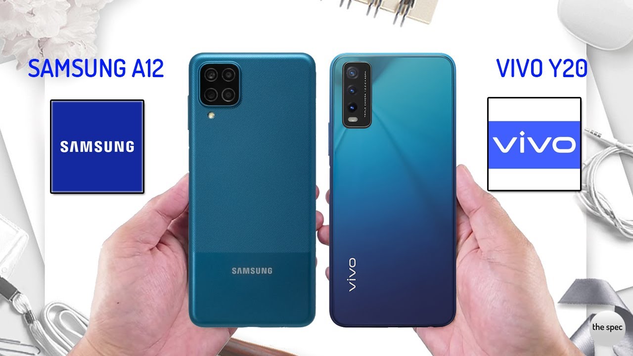 Samsung Galaxy A12 VS Vivo Y20 | Full Specifications Comparison