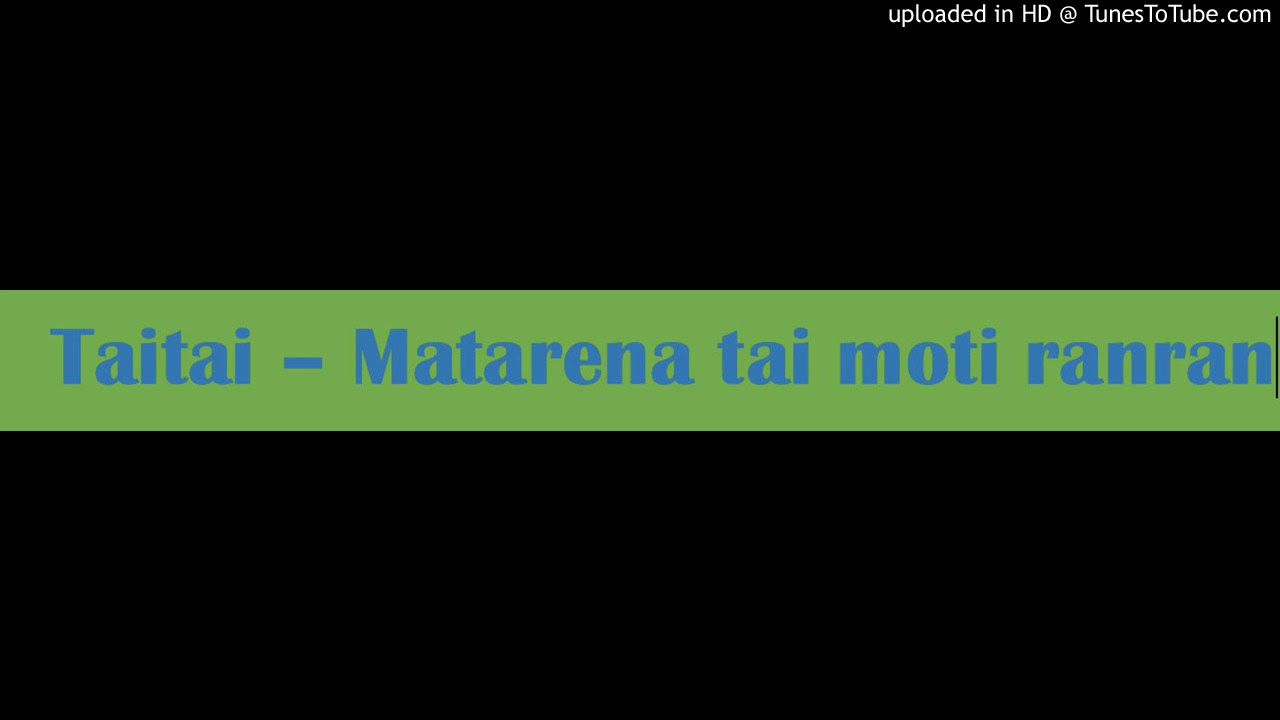 Taitai - Matarena