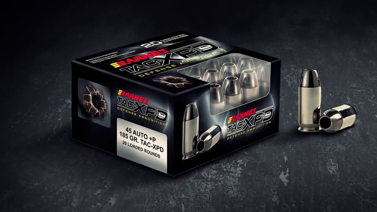 Barnes TAC-XPD Defense Ammunition