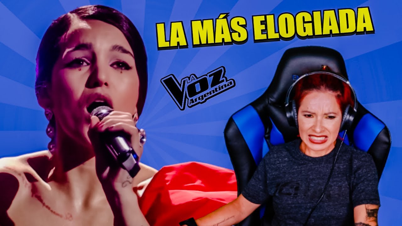 REACCIONO a ÁNGELA NAVARRO - ME QUEDO CONTIGO (La Voz Argentina 2022) // GRAN HABILIDAD VOCAL