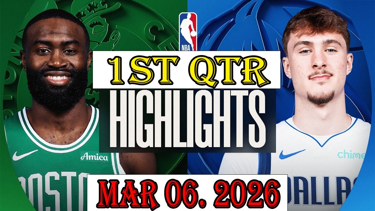 Обзор матча «Бостон Селтикс» — «Даллас Маверикс», 1-я четверть, 6 марта 2026 г. | Обзор матча НБА