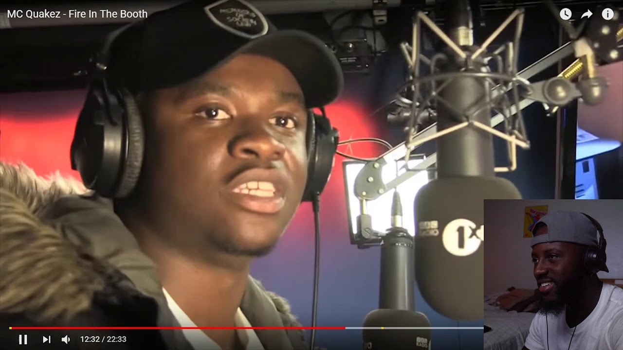MC Quakez - Fire In The Booth Reaction Video | MC QUAKES 😂😂😂Roadman shaq