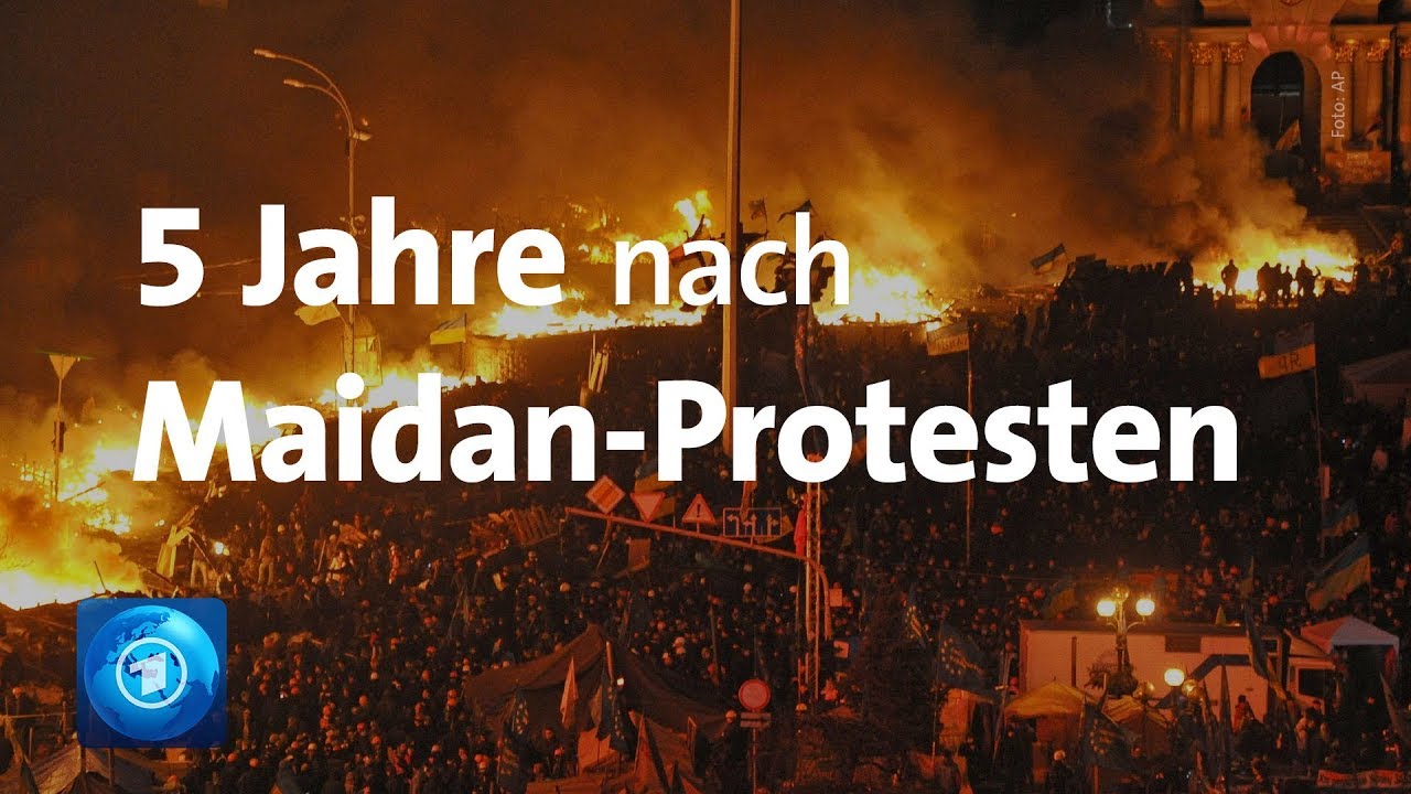 Schwerpunkt: Gedenken in der Ukraine an Demonstrationen in Kiew