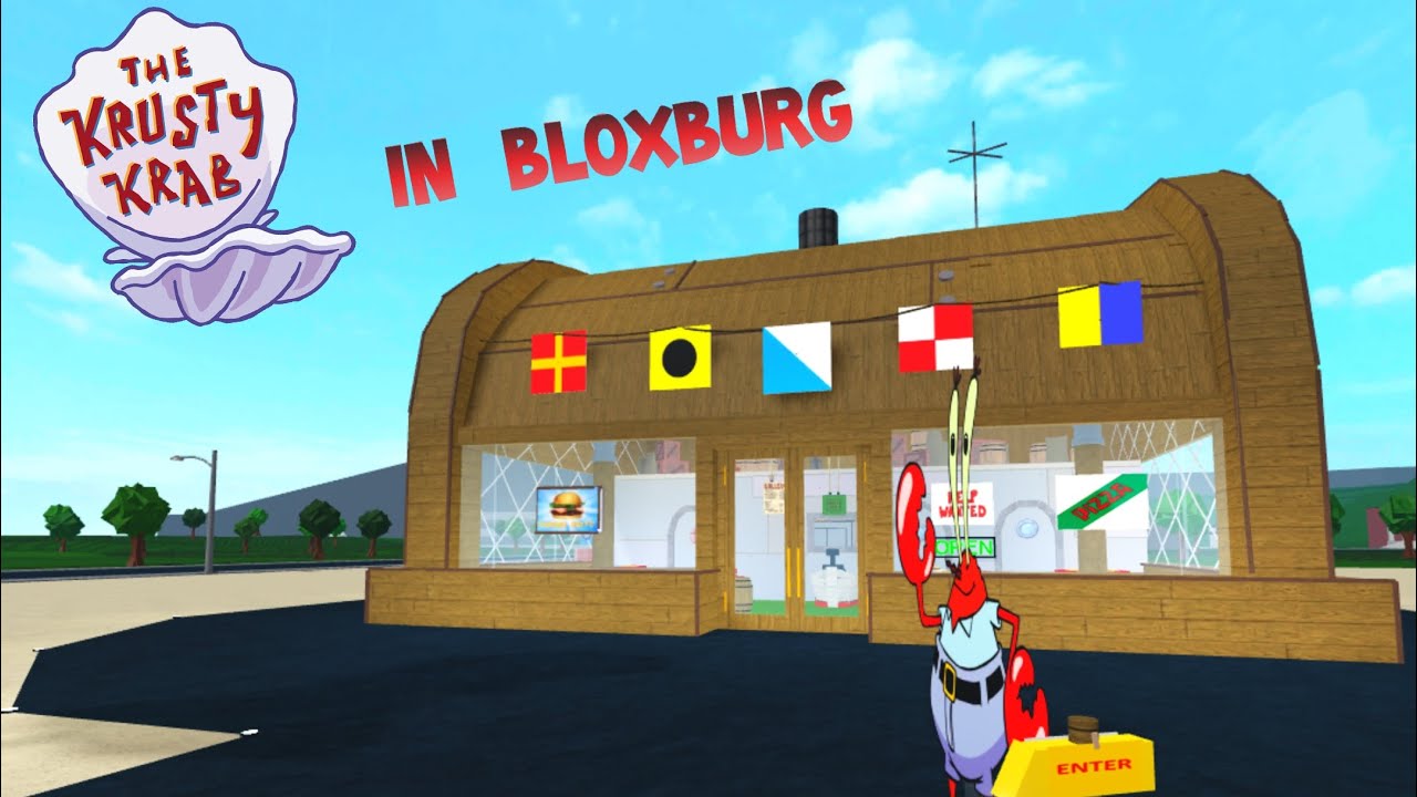 Krusty Krab in Bloxburg (exact replica)