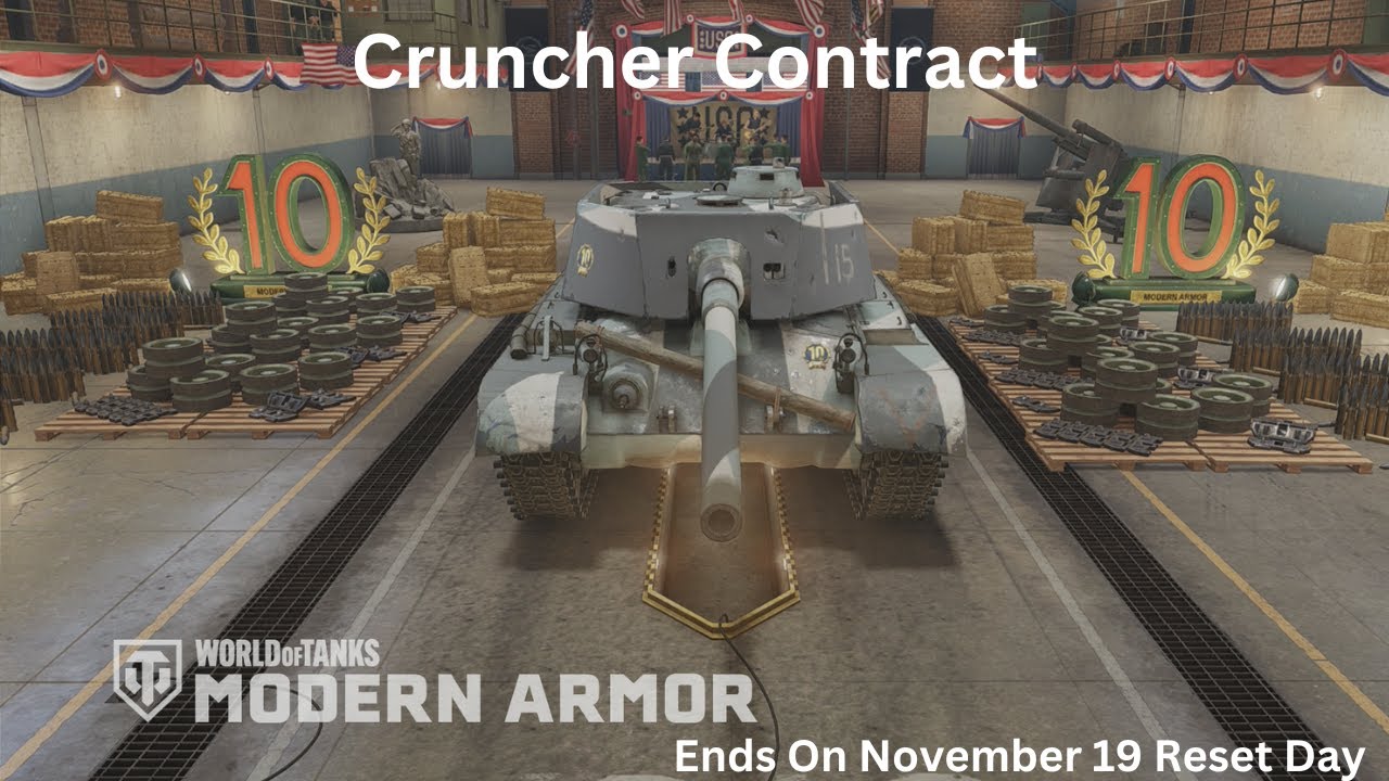 World Of Tanks Modern Armor Cruncher Mercenary Tank