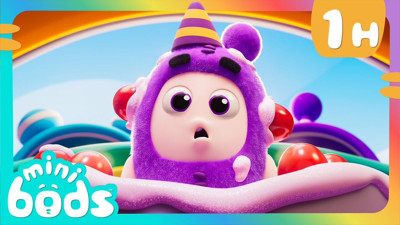 Pogo's Special Party | Minibods | Mini Oddbods | Baby Oddbods | Funny Cartoons For Kids