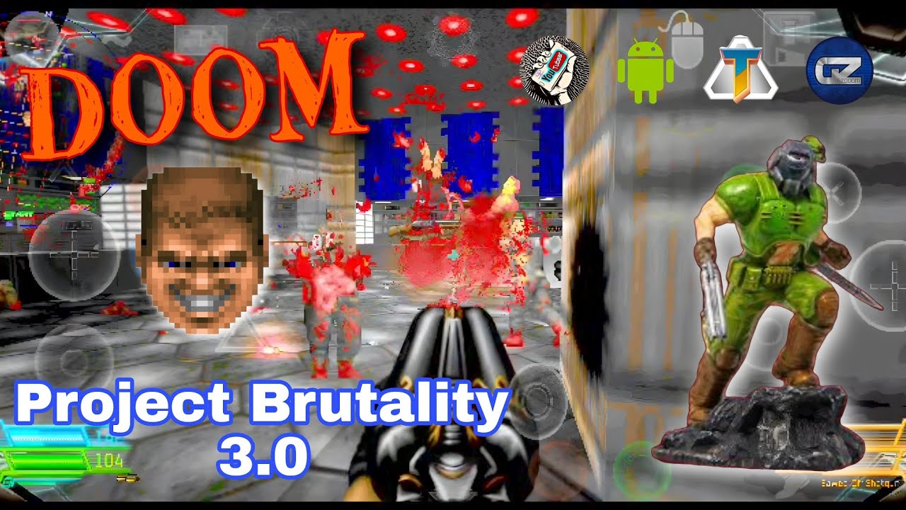 Doom Mods | Project Brutality | Delta Touch Gameplay On Android