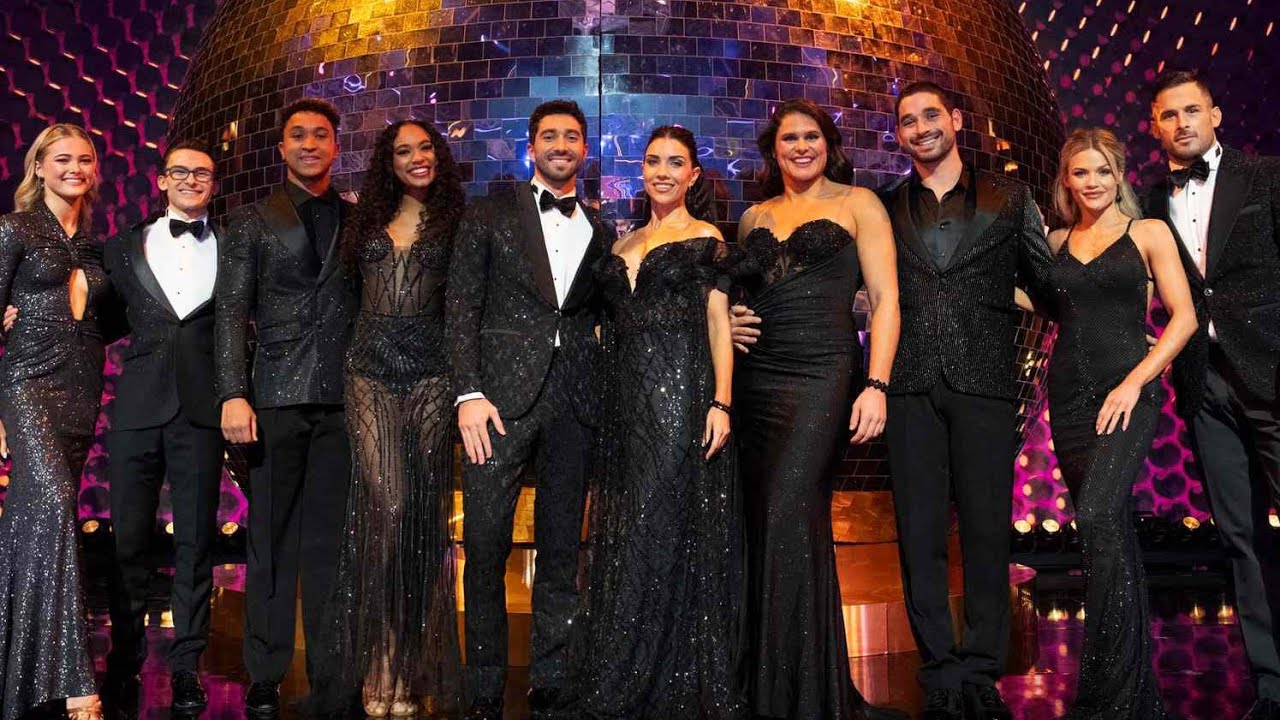 Joey Graziadei & Jenna Johnson Win DWTS Season 33 with Len Goodman Mirrorball Trophy