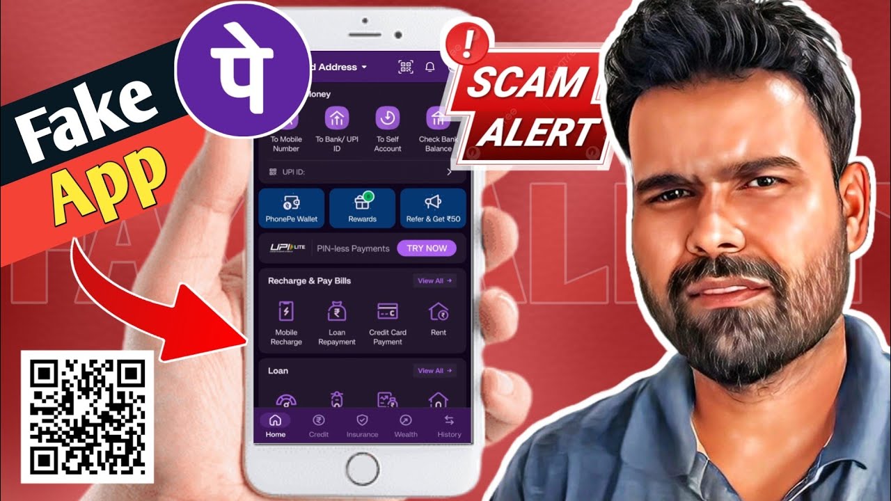 Fake PhonePay App Review😱 - Be Alert!