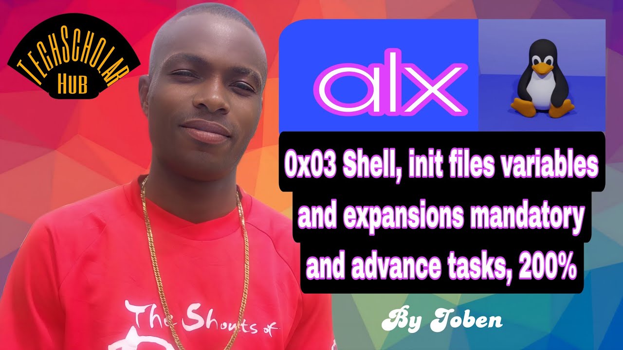 #alx 0x03. Shell, init files, variables and expansions 200% code completion