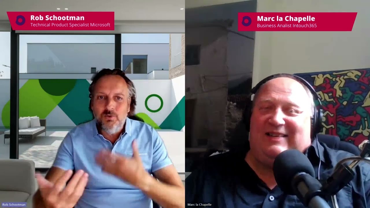 Technical Product Specialist Rob Schootman (Microsoft) over Dynamics Customer Insights
