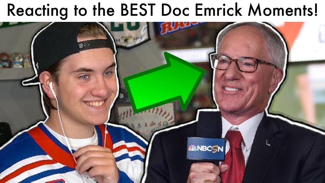 Reacting to the BEST Doc Emrick Calls! (Goals / Saves / Best / Funny Moments/Playoffs Reaction)