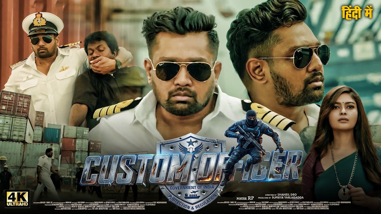 CUSTOM OFFICER | New South Action Movie 2026 | Dhruva Sarja, Vaibhavi Shandilya | Blockbuster Movie