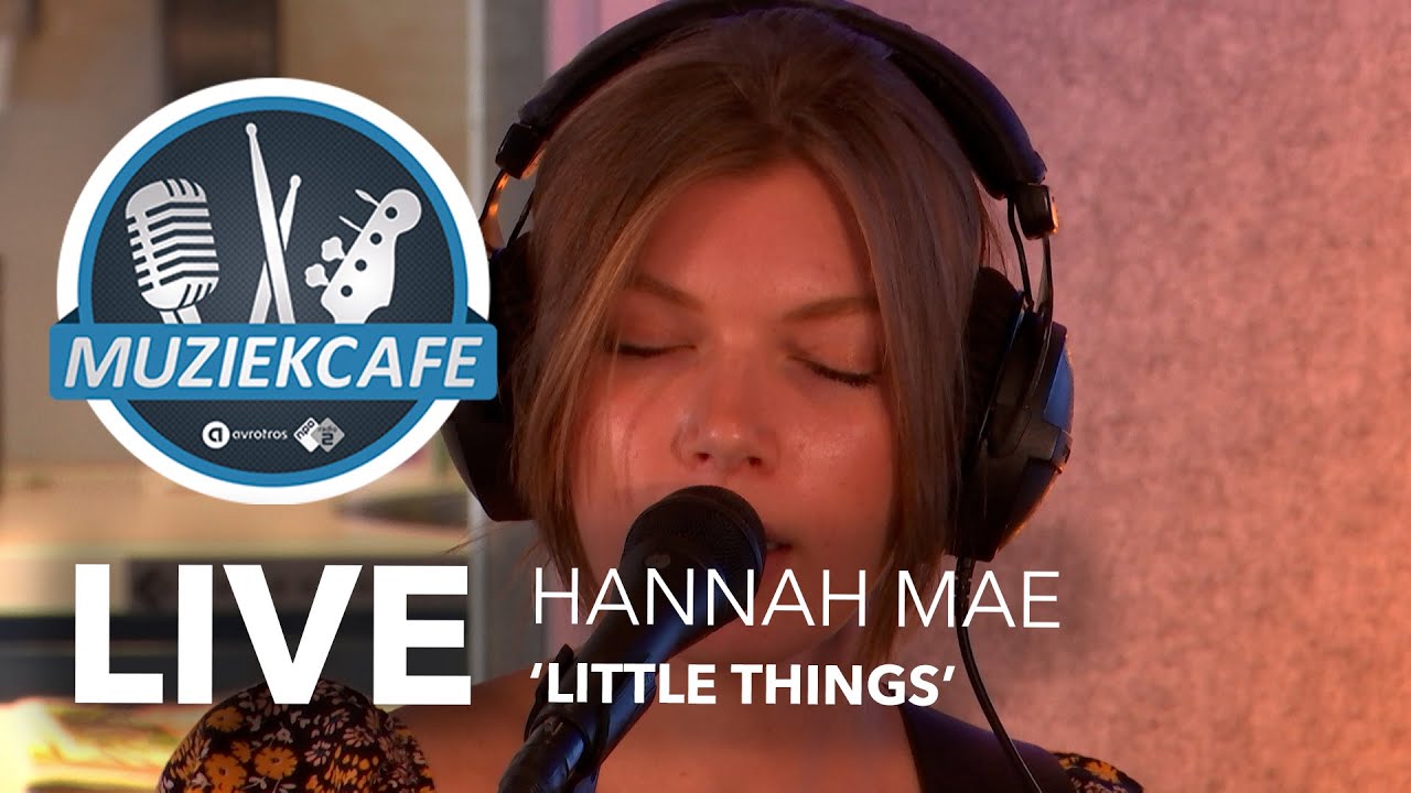 Hannah Mae - 'Little Things' live bij Muziekcafé