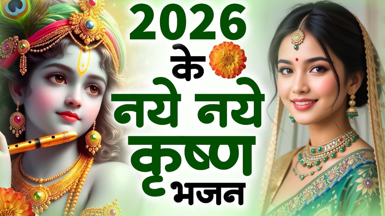 टॉप 10 कृष्ण भजन 2026 | Nonstop Krishna Bhajan | Krishna Bhajan 2026,राधा कृष्ण भजन | कृष्ण भजन 2026