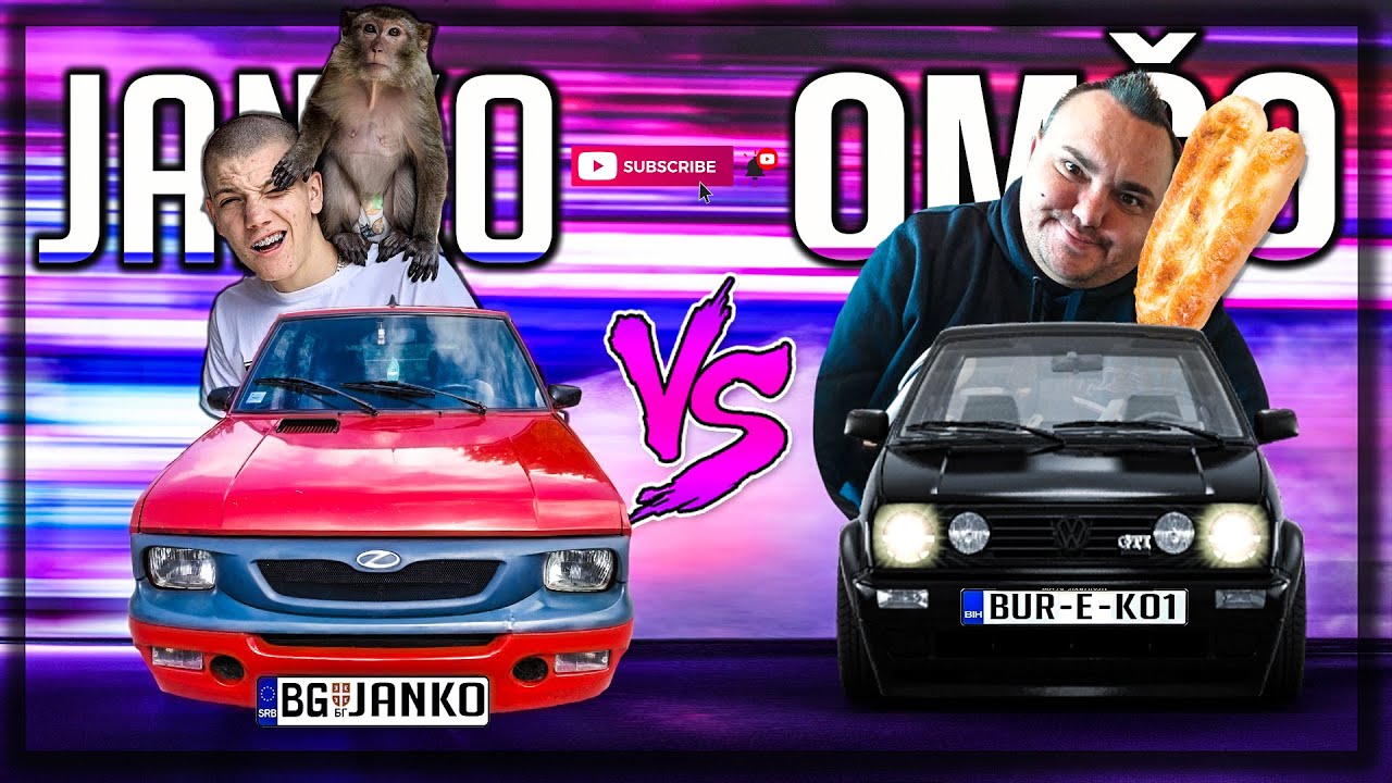 JANKO vs OMČO (Yugo Koral protiv Golfa 2)