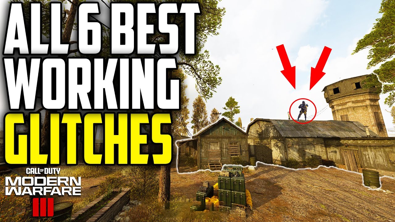 Modern Warfare 3 ALL 6 BEST WORKING INFECTED Glitches & Spots In One Video