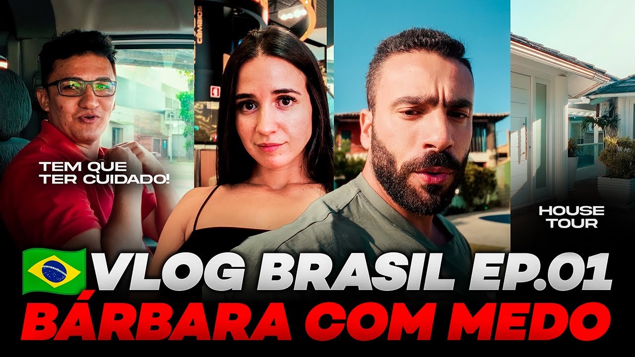 BRASIL #1 VIAGEM, RENT A CAR, MERCADO & HOUSE TOUR