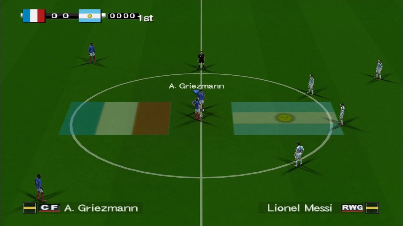 Winning Eleven 2026 World Cup - France vs Argentina