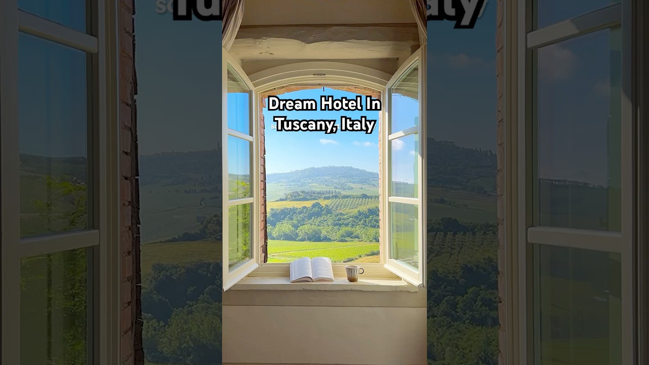 one of the best hotels in Tuscany 📍 Lupaia #tuscany #italytravel #luxuryhotel #tuscanytravel