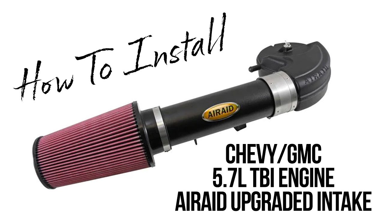 Installing an Airaid Intake on Our OBS Shop Truck