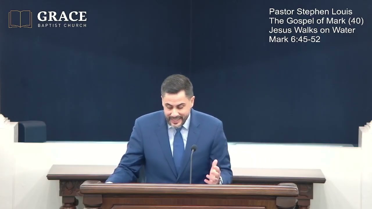Jesus Walks on Water - The Gospel of Mark (40)