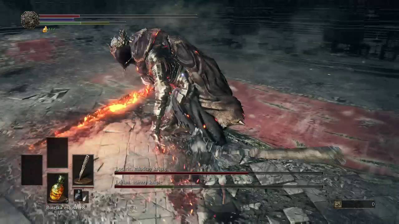 Lothric, younger prince - jak go pokonac