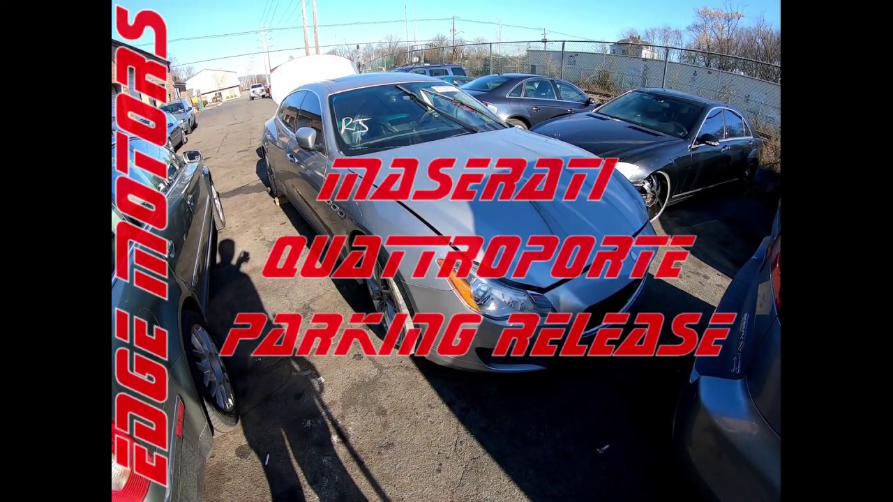 Maserati Quattroporte Shifter Interlock Parking Gear Release by Edge Motors