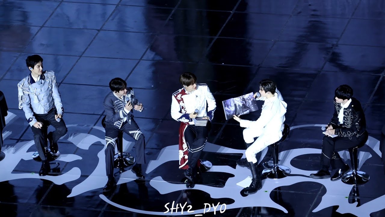 260119 엑소 쇼케이스 'REVERXE' - 멘트1 첫멘트부터 멤버인사 + 앨범소개 