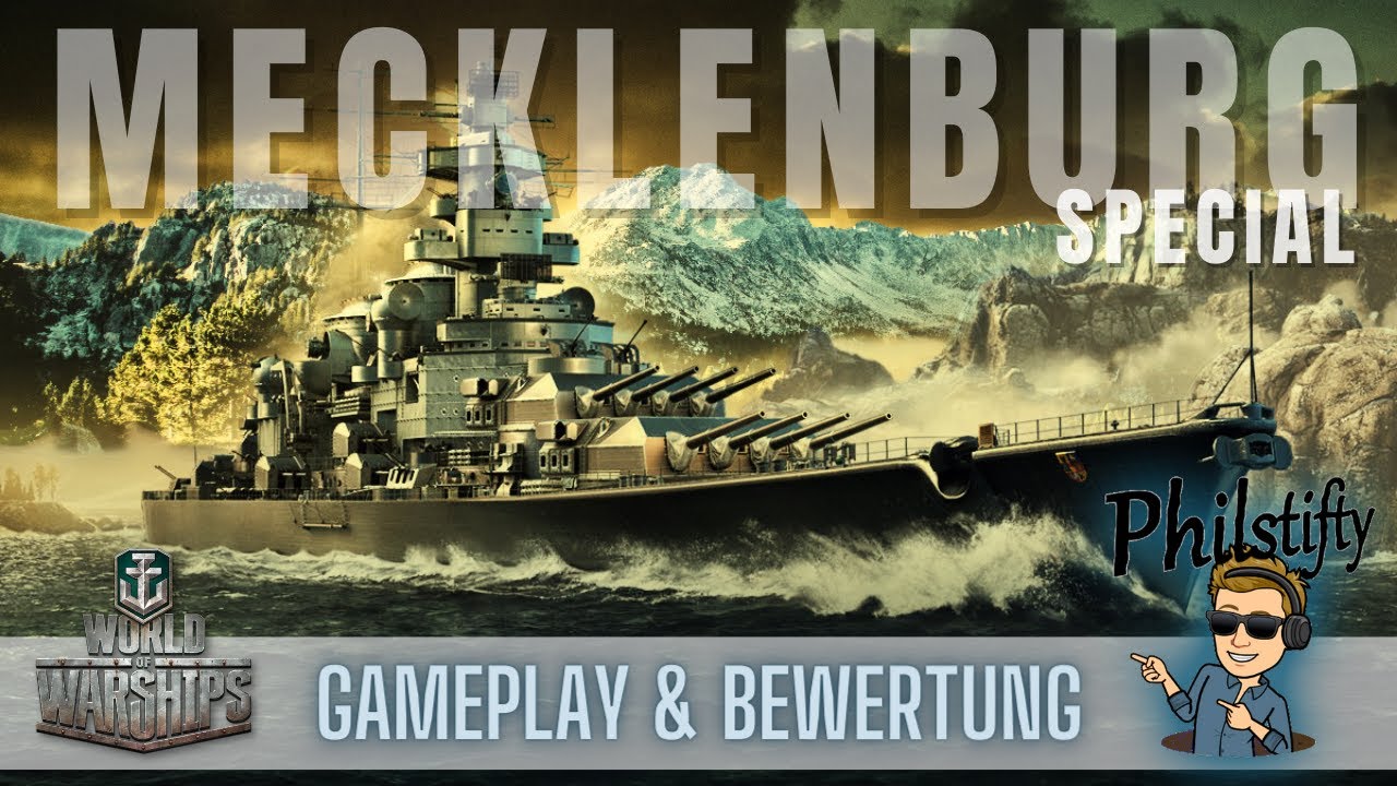 MECKLENBURG Special in WORLD OF WARSHIPS [Gameplay] [Deutsch] [60fps]