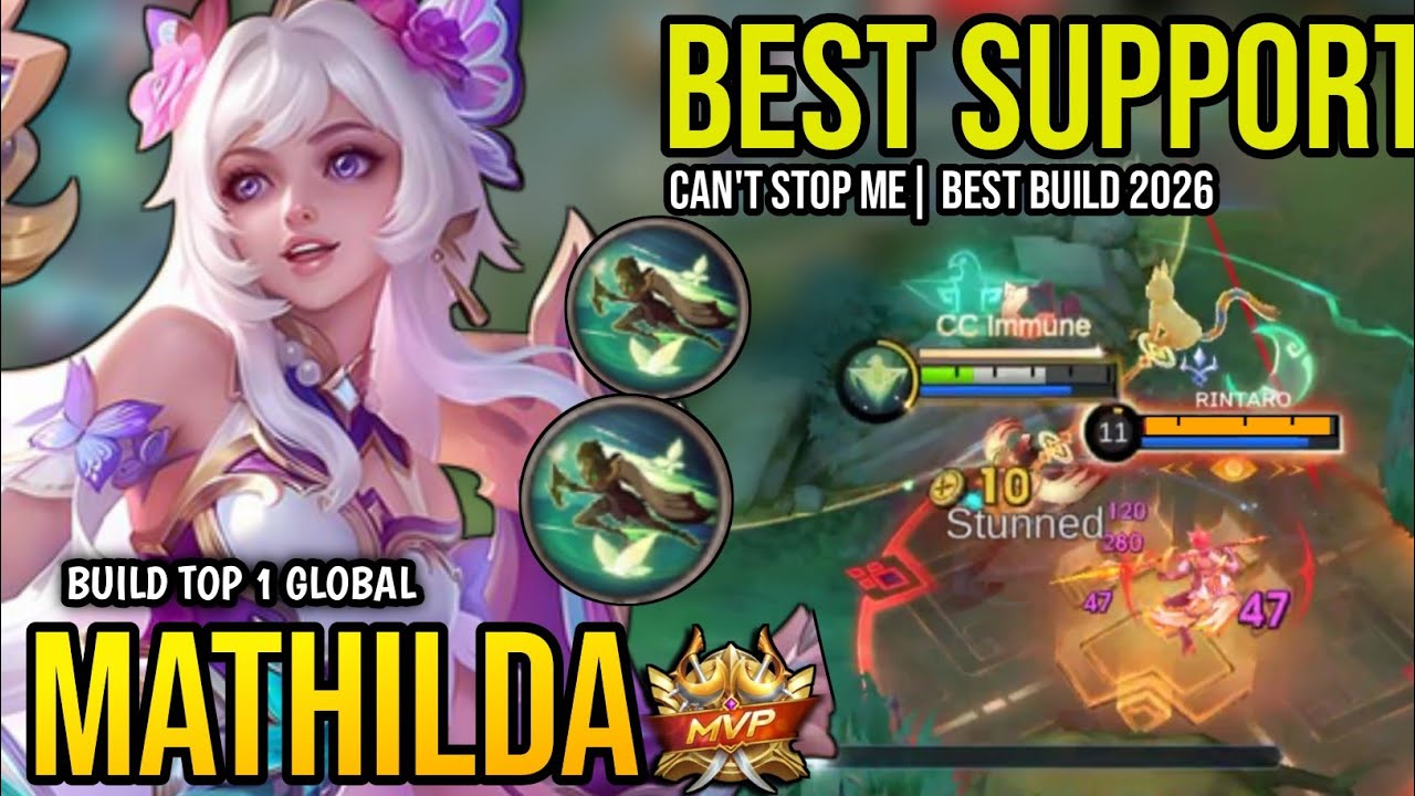 MATHILDA BEST BUILD 2026 | BUILD TOP 1 GLOBAL MATHILDA GAMEPLAY | MOBILE LEGENDS✓