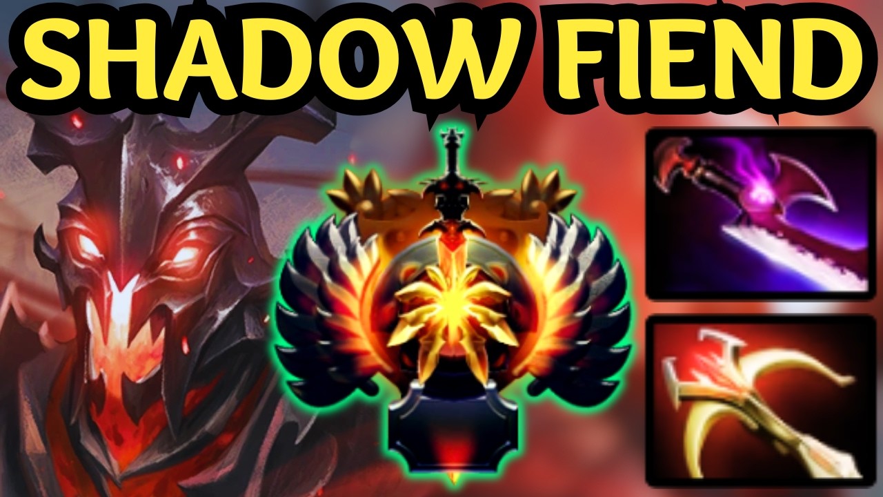 🔥 UNSTOPPABLE SHADOW FIEND Mid — Full Soul Domination 🔥 Dota 2 Gameplay