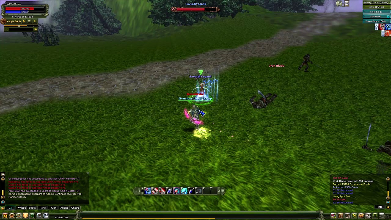 Knight Online Sirius Kxp report.