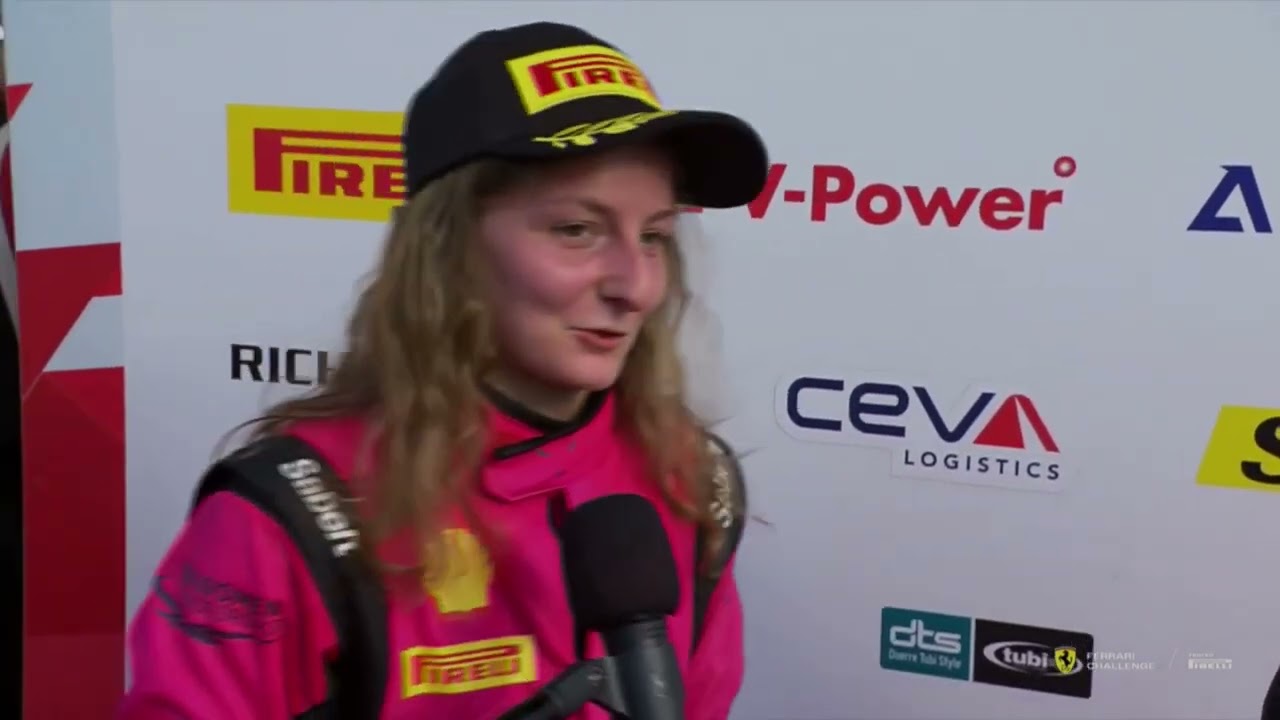 Doriane PIN, championne Ferrari Challenge Europe 2022