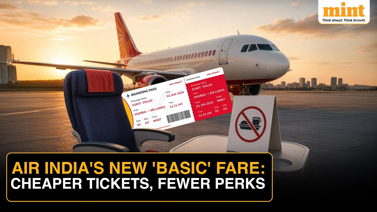 Air India Bets On Budget Flyers With New No-Meal 'Basic' Fare
