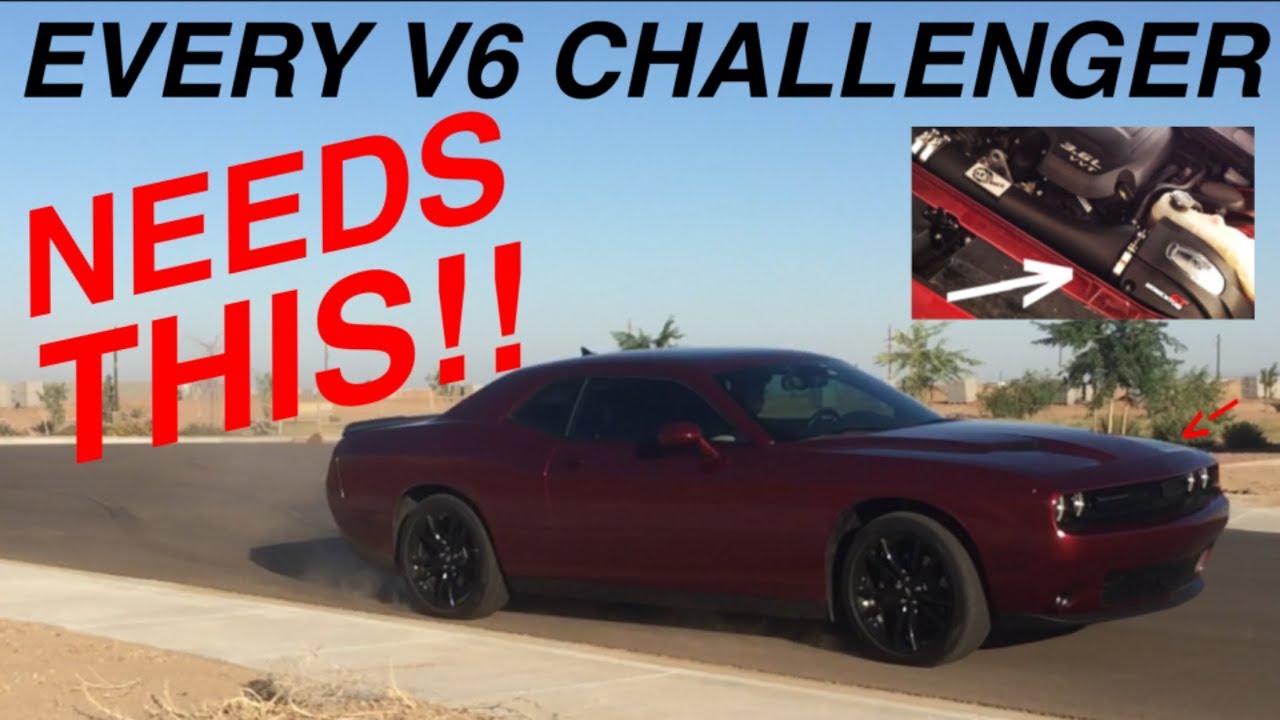 Первая поездка и обзор системы холодного впуска aFe Momentum GT на моем Dodge Challenger SXT Plus...