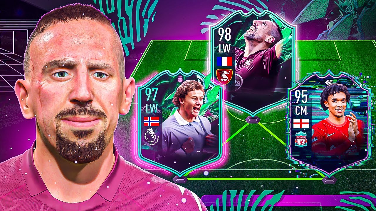 Rank 1 FUT Champs w/ 98 Ribéry, 95 Trent & 97 Solskjær 😎 FIFA 22 Ultimate Team