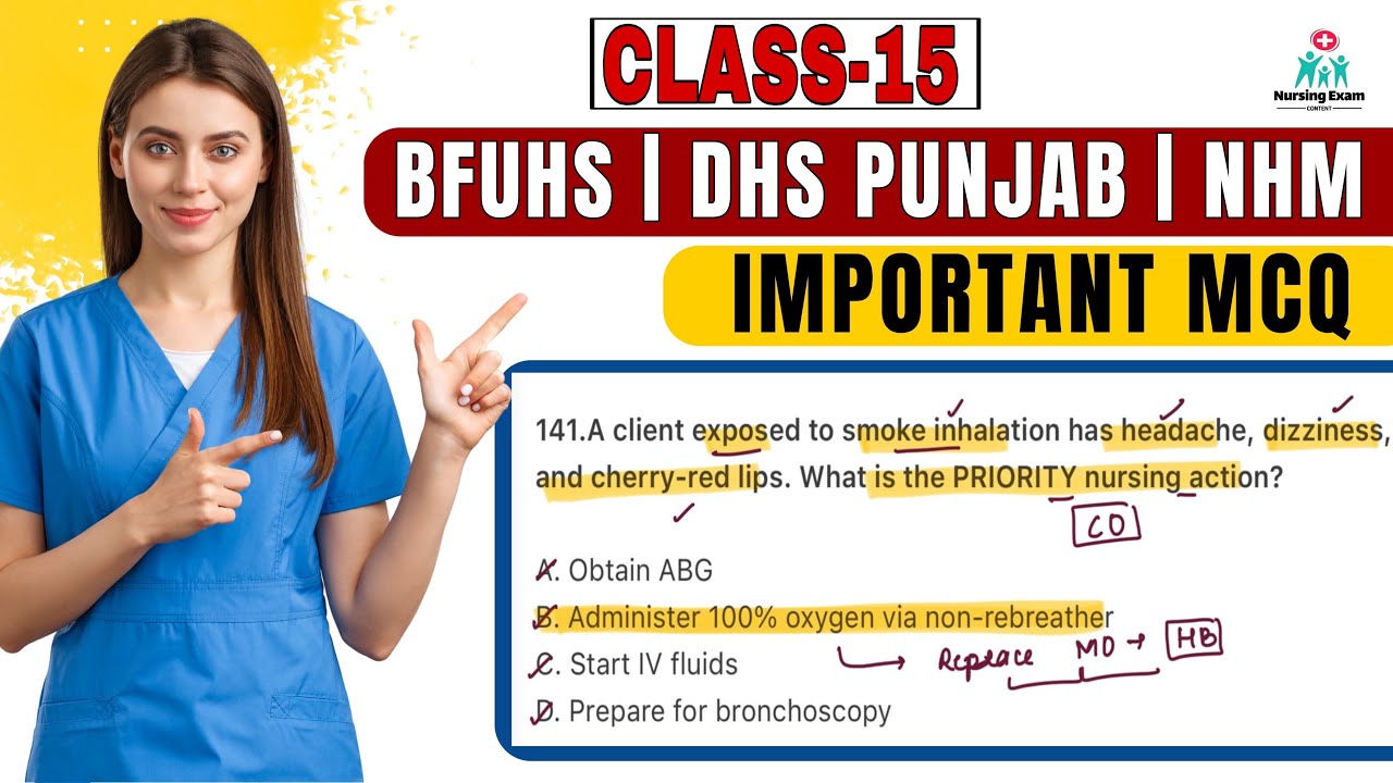 BFUHS STAFF NURSE EXAM PREPARATION | DHS PUNJAB STAFF NURSE PREPARATION | BFUHS | #15 | PUNJAB NHM 