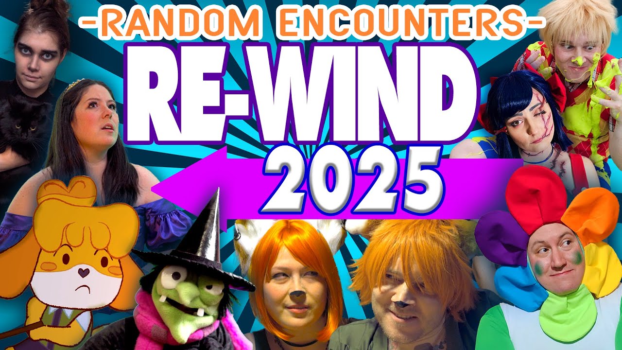 Random Encounters REWIND 2025 (A Backward Musical Montage)